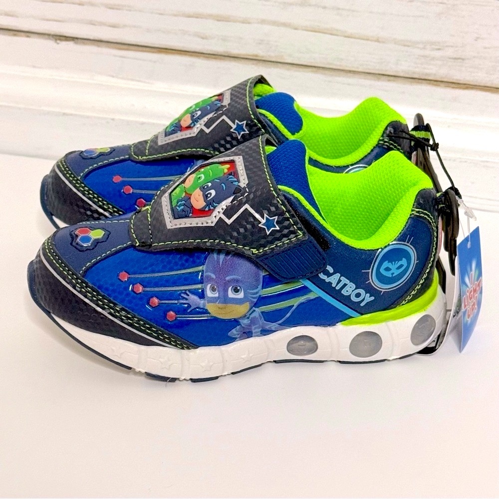 Brand New PJ Masks Light-Up Sneakers (Toddler Size)